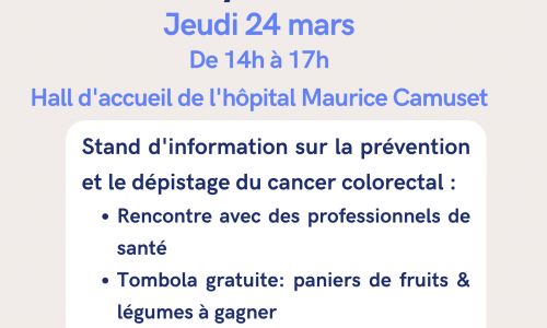 Mars Bleu à l'hôpital Maurice Camuset