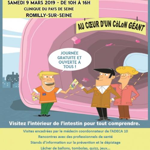 Ensemble contre le cancer colorectal samedi 9 mars 2019